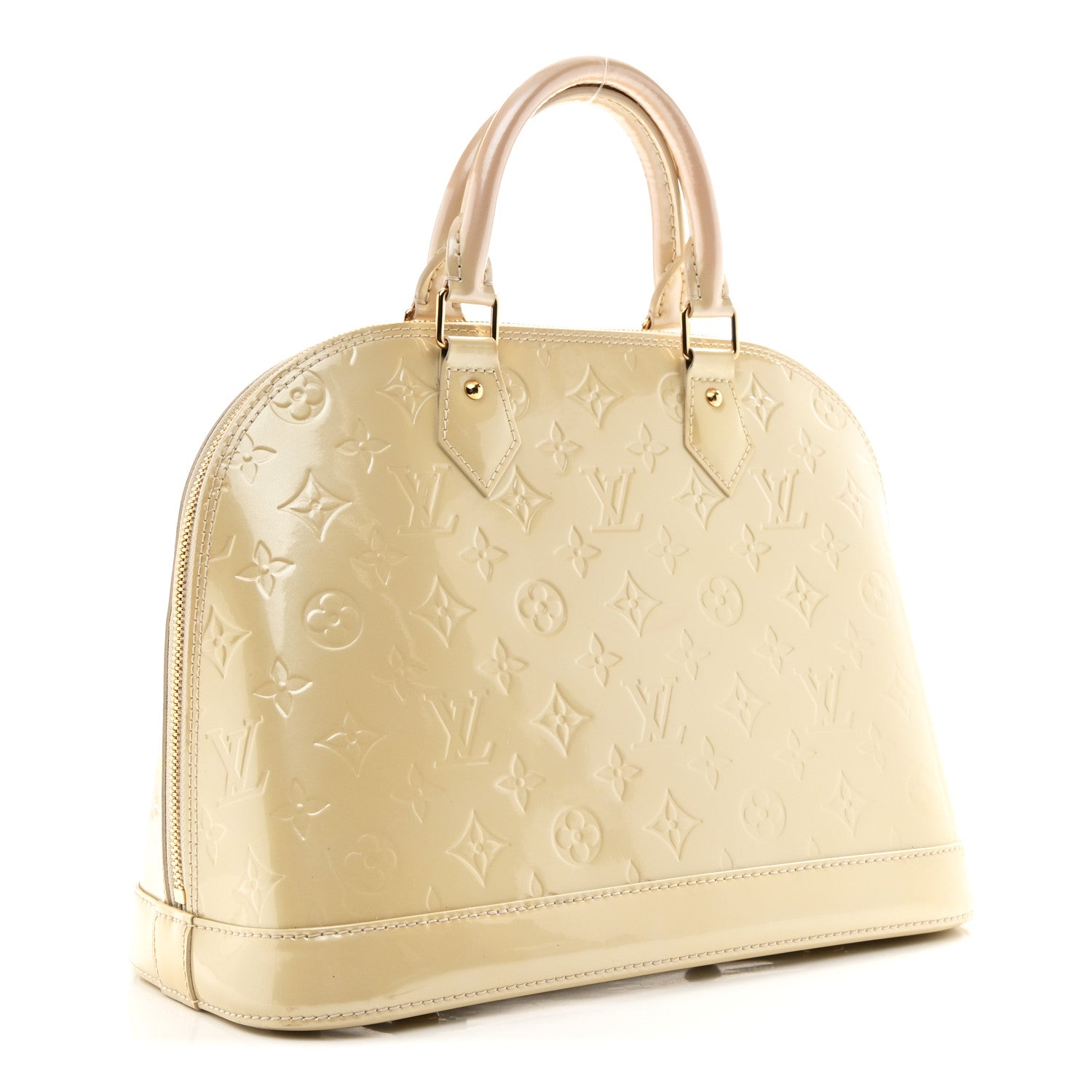 Louis Vuitton Vernis Alma PM Blanc Corail 4 of 19