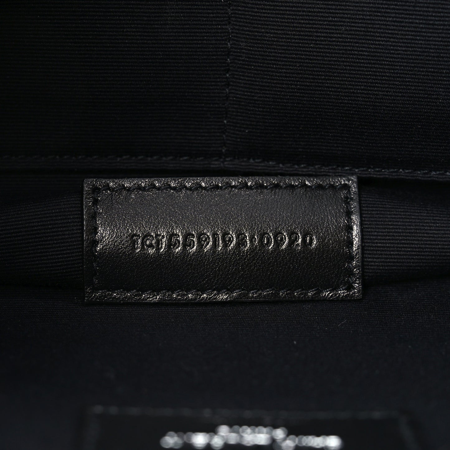 Calfskin Matelasse Monogram Cassandre Tablet Pouch Black