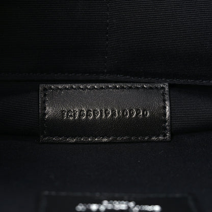 Saint Laurent Calfskin Matelasse Monogram Cassandre Tablet Pouch Black 8 of 8