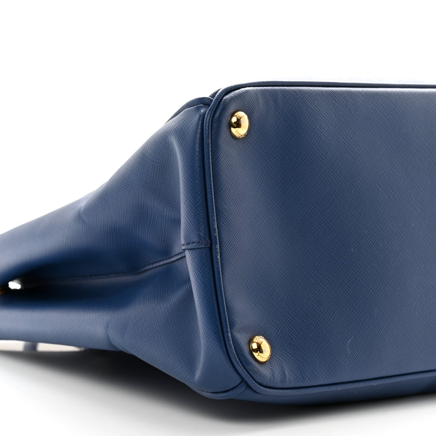 Saffiano Large Galleria Double Zip Tote Bluette