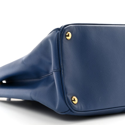 Prada Saffiano Large Galleria Double Zip Tote Bluette 8 of 11
