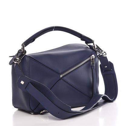 Loewe Calfskin Small Puzzle Bag Marine 3 of 7