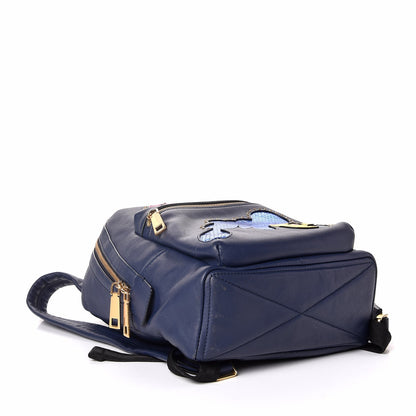 Marc Jacobs Calfskin Rocket Julie Verhoeven Patchwork Biker Backpack Multi 4 of 8