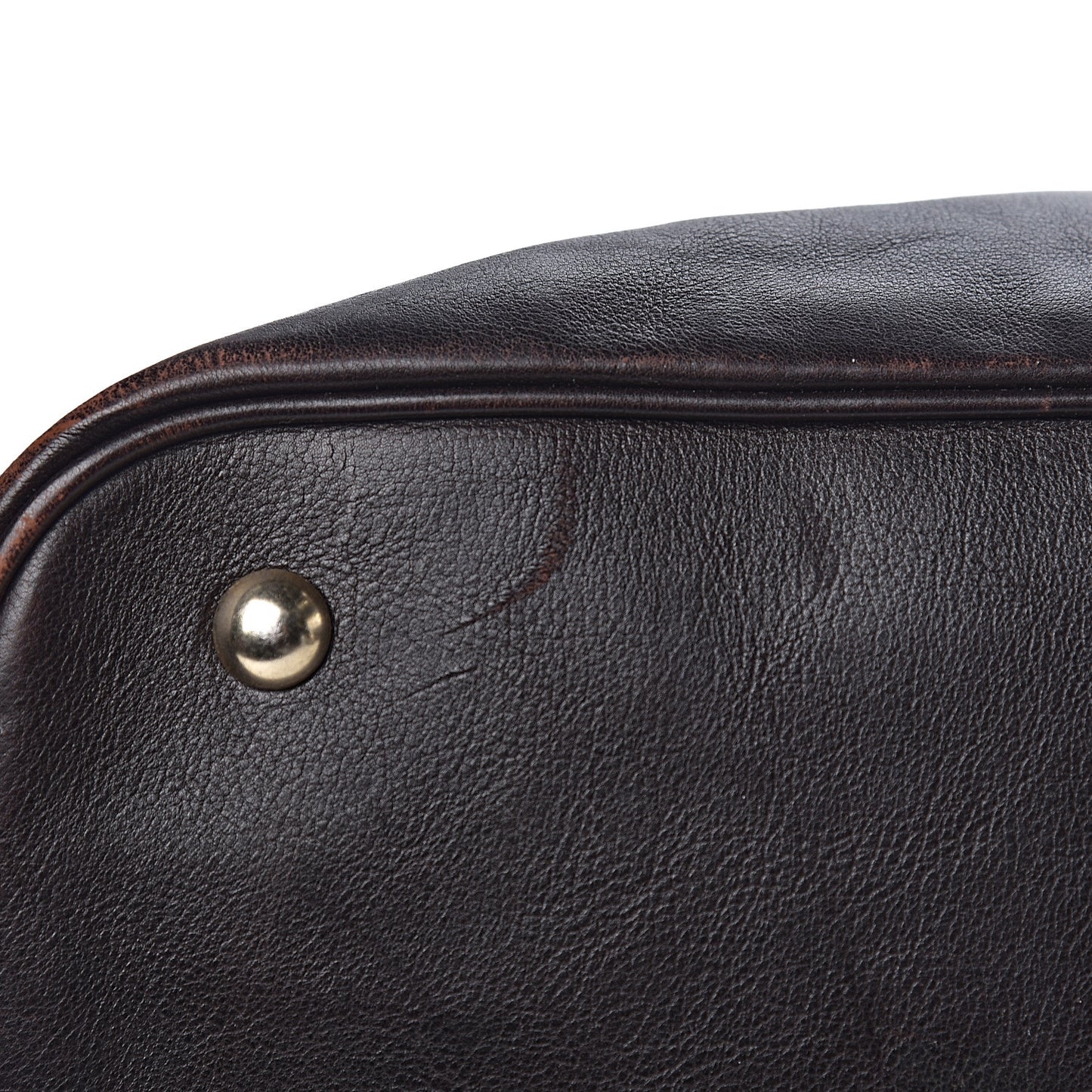 Calfskin Large Muse Brown
