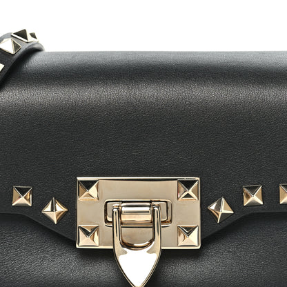Valentino Garavani Vitello Mini Rockstud Crossbody Bag Black 6 of 8