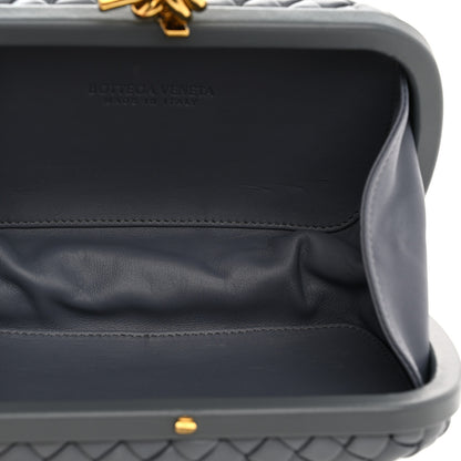 Bottega Veneta Nappa Intrecciato Minaudiere Knot Clutch Slate 5 of 7
