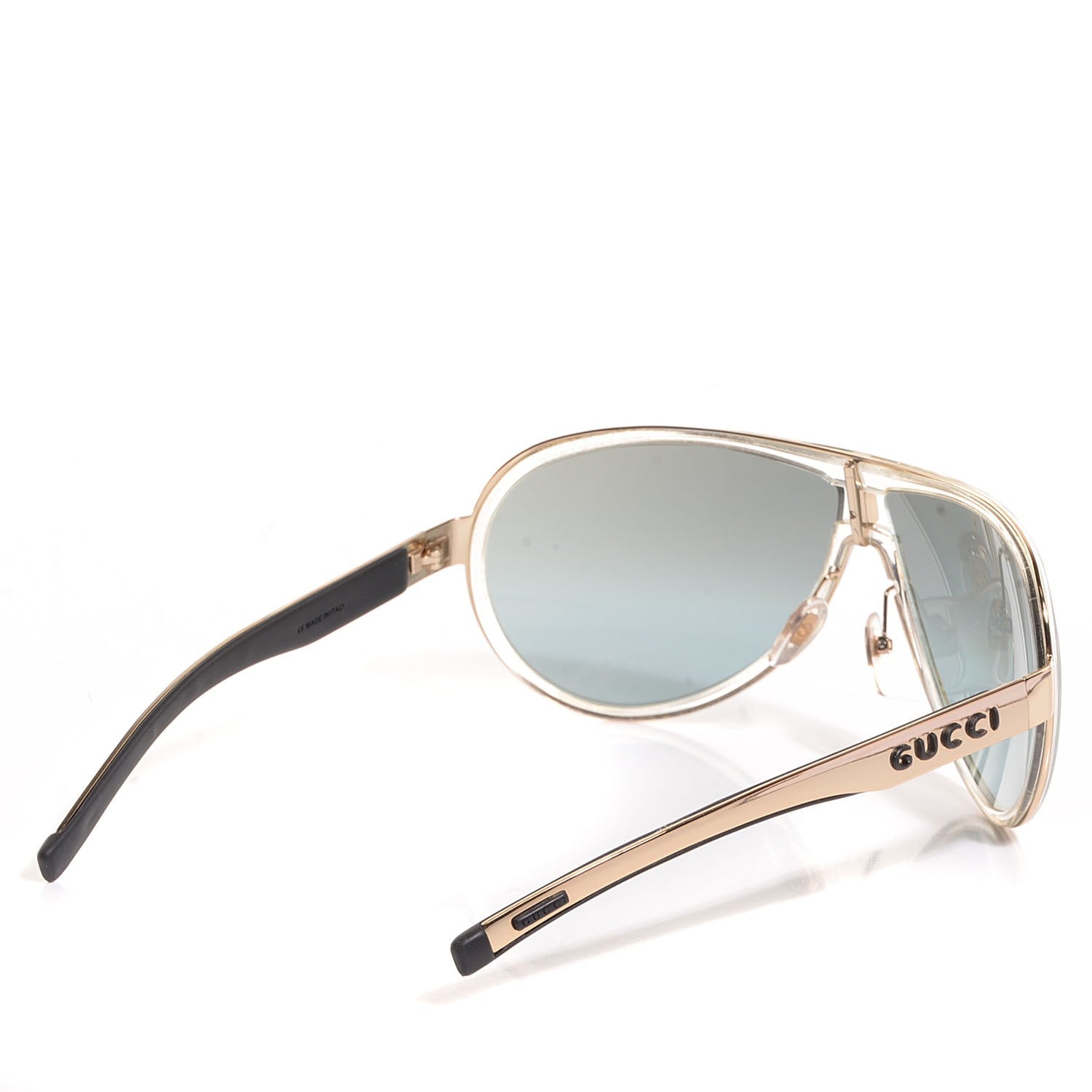 Gucci Aviator Sunglasses 1566/S Gold 2 of 5