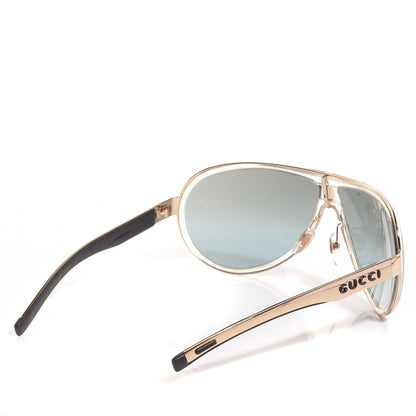 Gucci Aviator Sunglasses 1566/S Gold 2 of 5