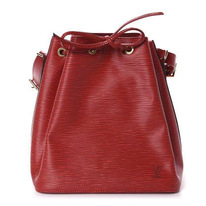 Louis Vuitton Epi Petit Noe Castillan Red 1 of 9