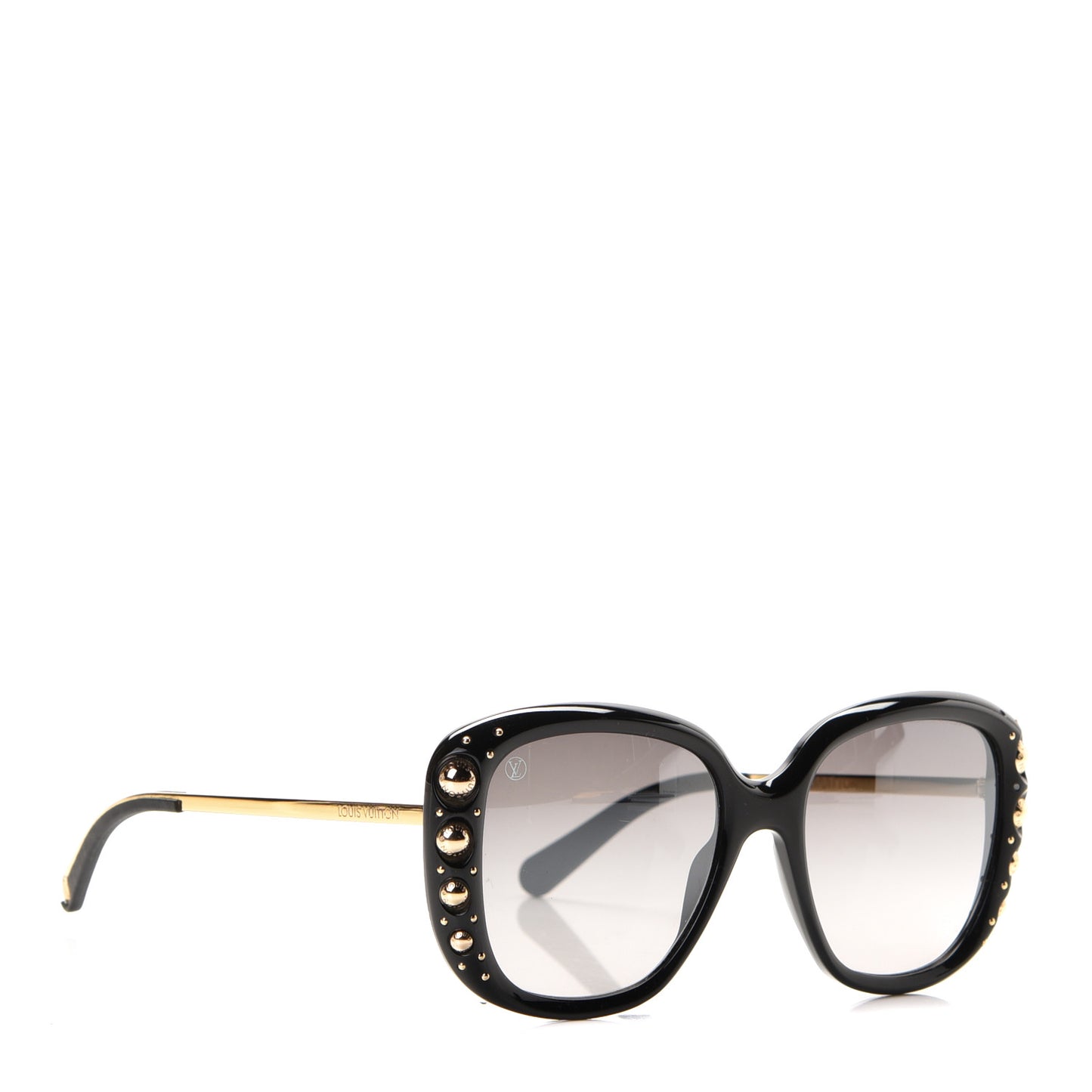 Oversized Studded Sunglasses Z1126W Black