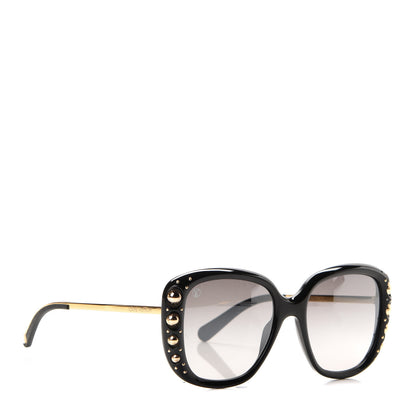 Louis Vuitton Oversized Studded Sunglasses Z1126W Black 1 of 5