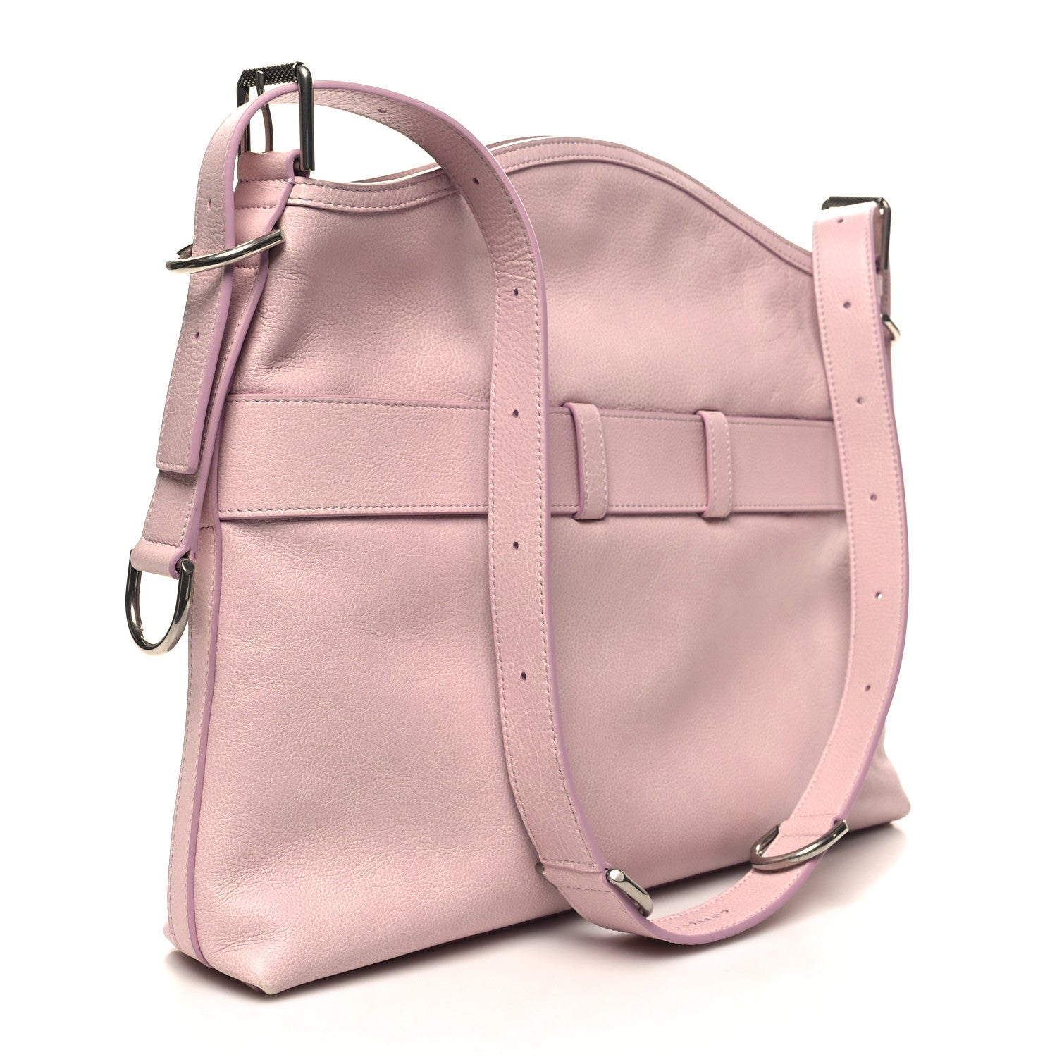 Givenchy Tumbled Calfskin Medium Voyou Bag Old Pink 3 of 10