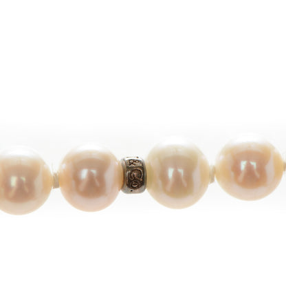 Tiffany Sterling Silver Pearl Ziegfeld Collection 3 Strand Necklace 5 of 6