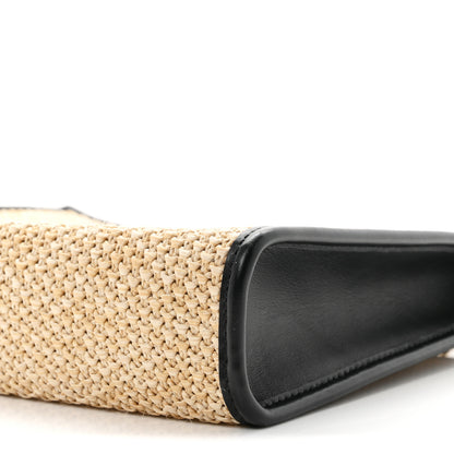 Louis Vuitton Raffia Calfskin Monogram Giant Pouch 9 of 10