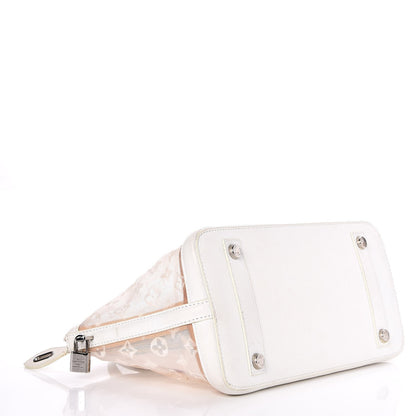 Louis Vuitton Monogram Transparence Lockit East-West White 4 of 10