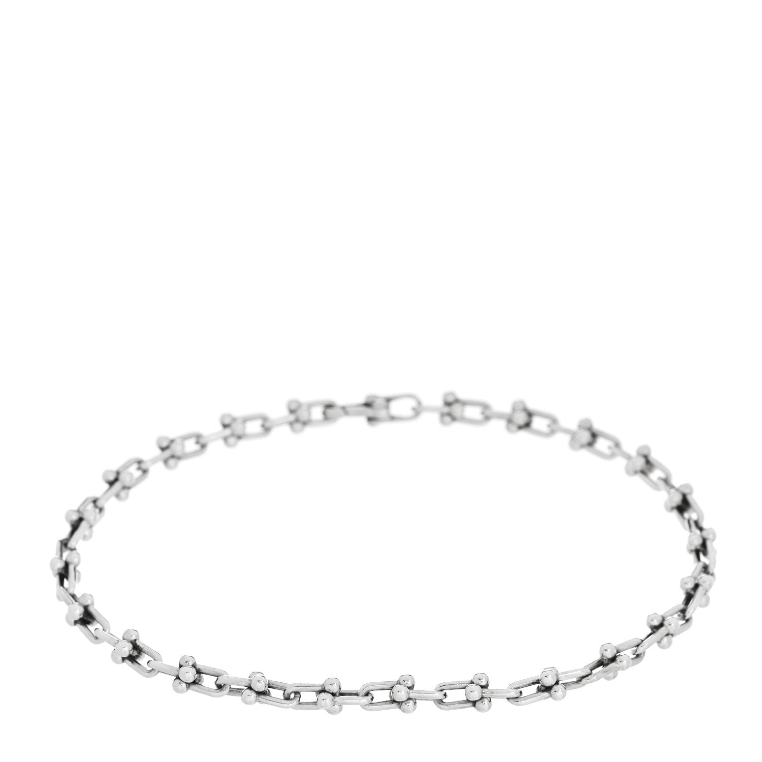 Tiffany Sterling Silver Micro HardWear Link Bracelet 1 of 3