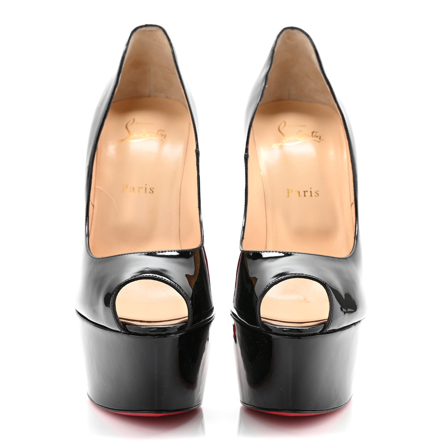 Christian Louboutin Patent Jamie 160 Pumps 41 Black 2 of 7