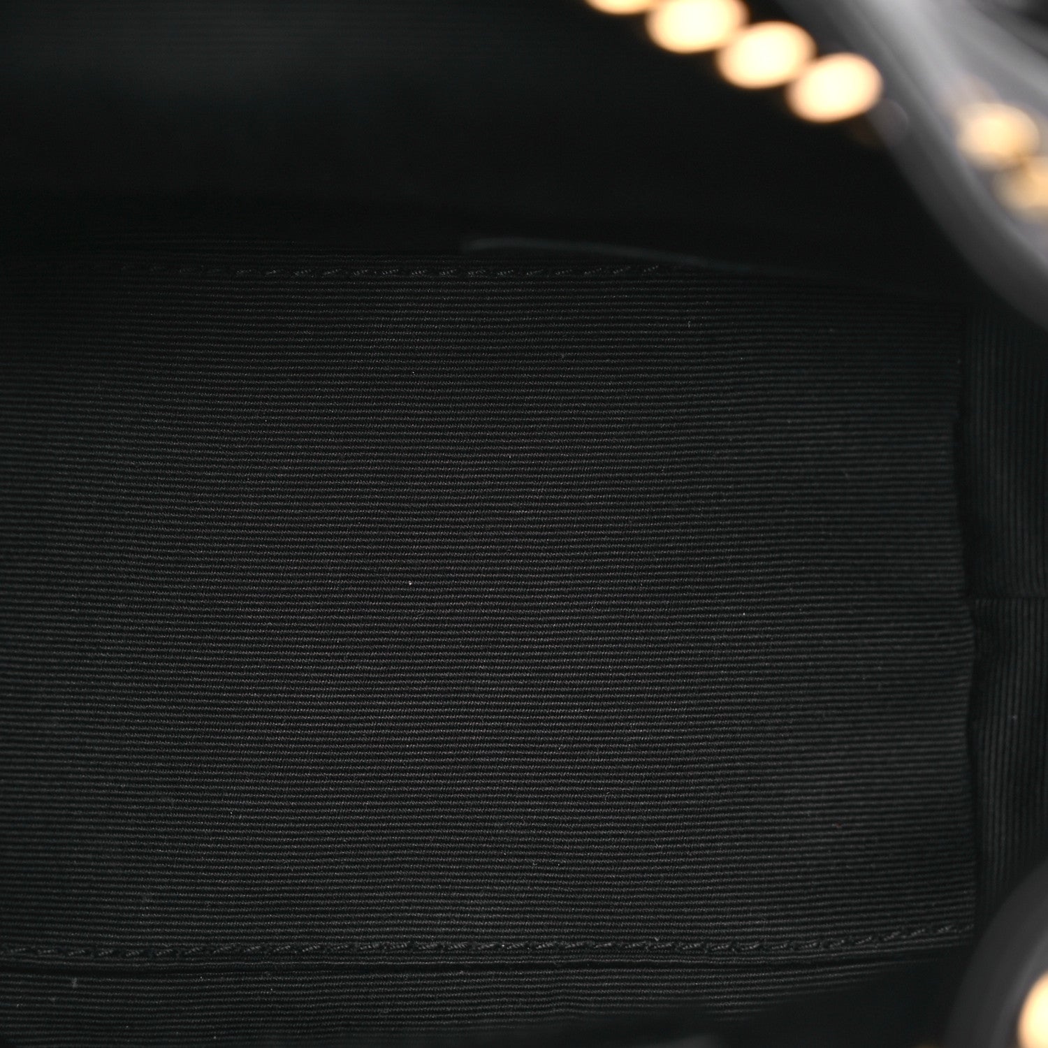 Saint Laurent Lambskin Matelasse Monogram Joe Nano Bucket Bag Black 5 of 13
