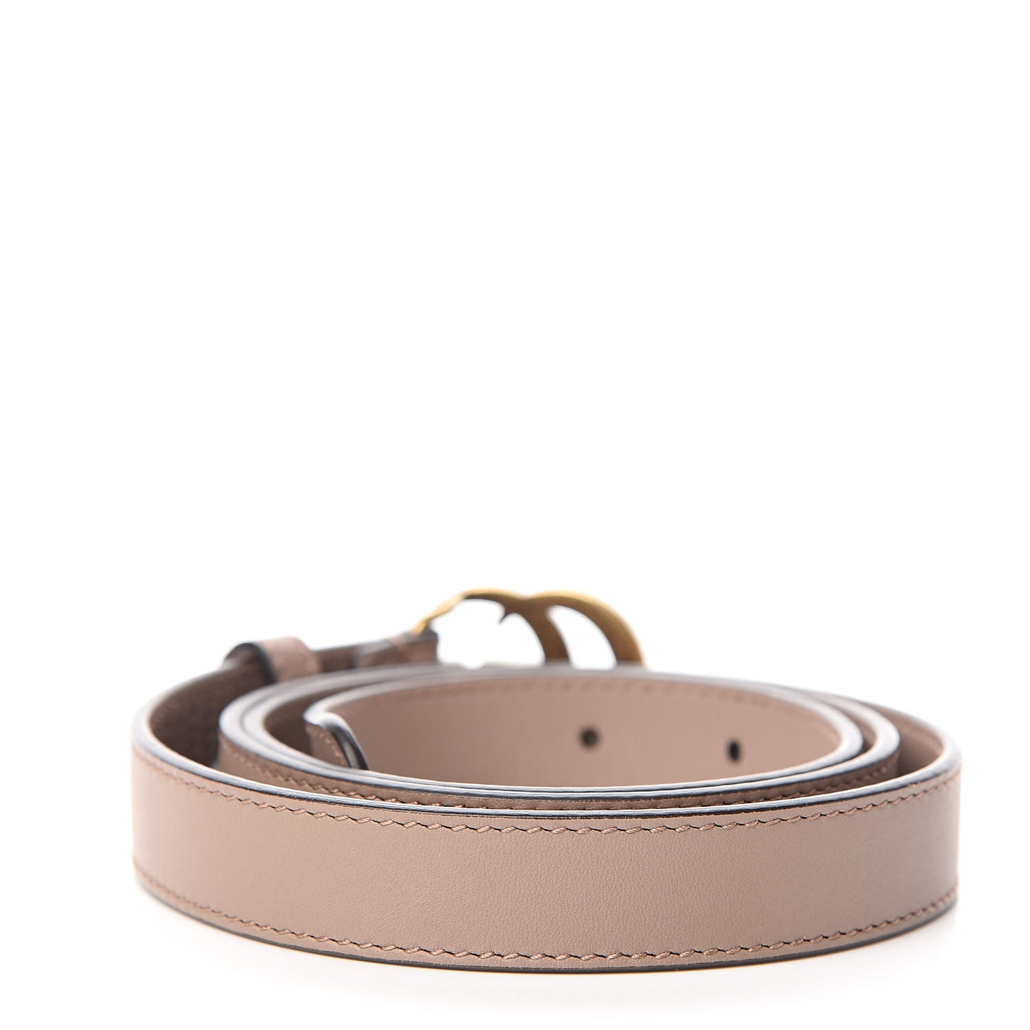 Calfskin Double G 20mm Belt 90 36 Porcelain Rose