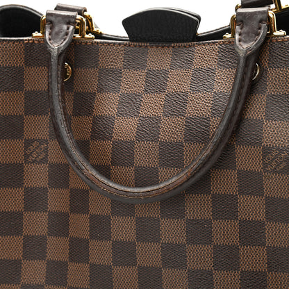 Louis Vuitton Damier Ebene Cuir Taurillon Brittany Black 15 of 16