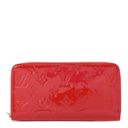 Louis Vuitton Vernis Zippy Wallet Cherry 1 of 10