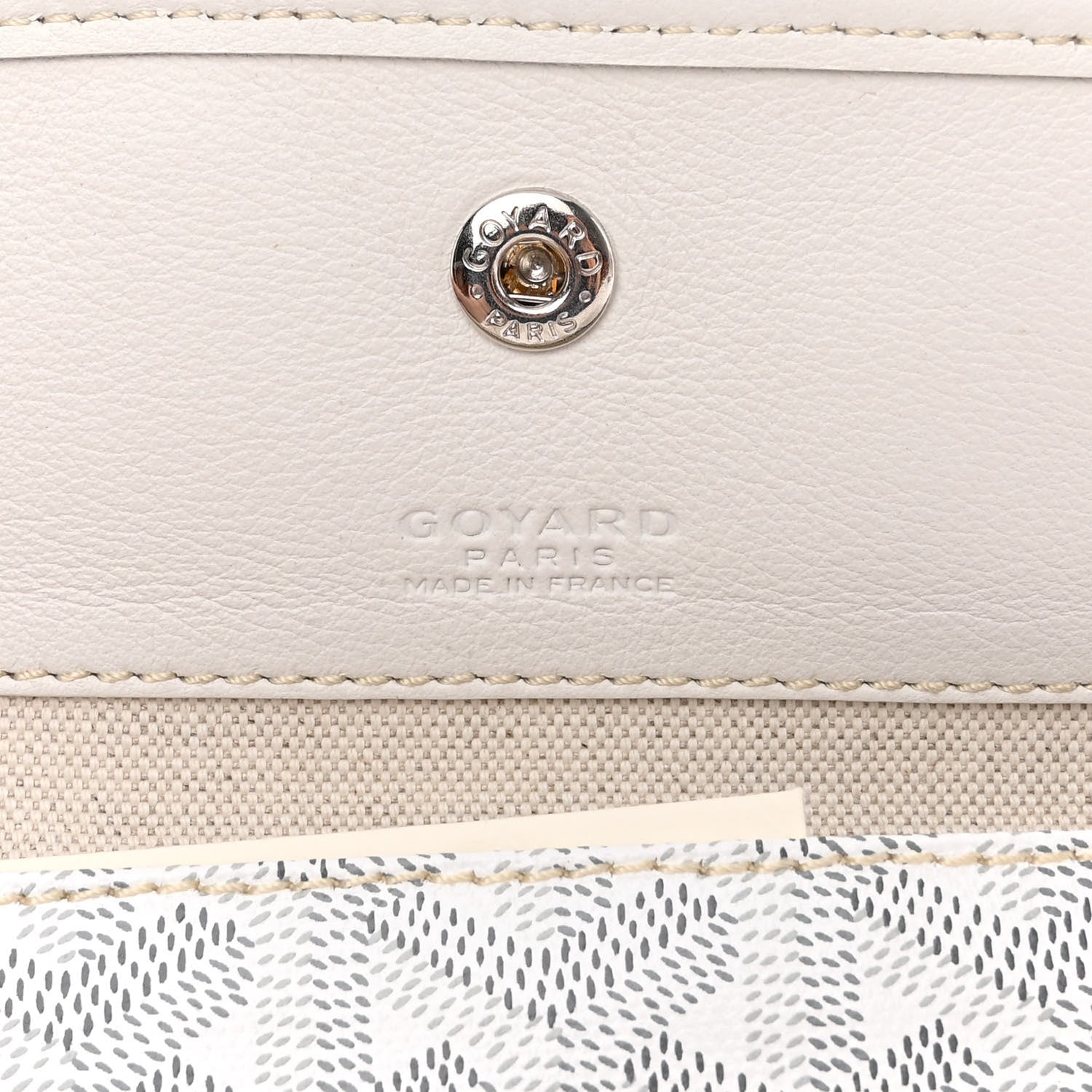 Goyard Goyardine Reversible Anjou PM White 9 of 20