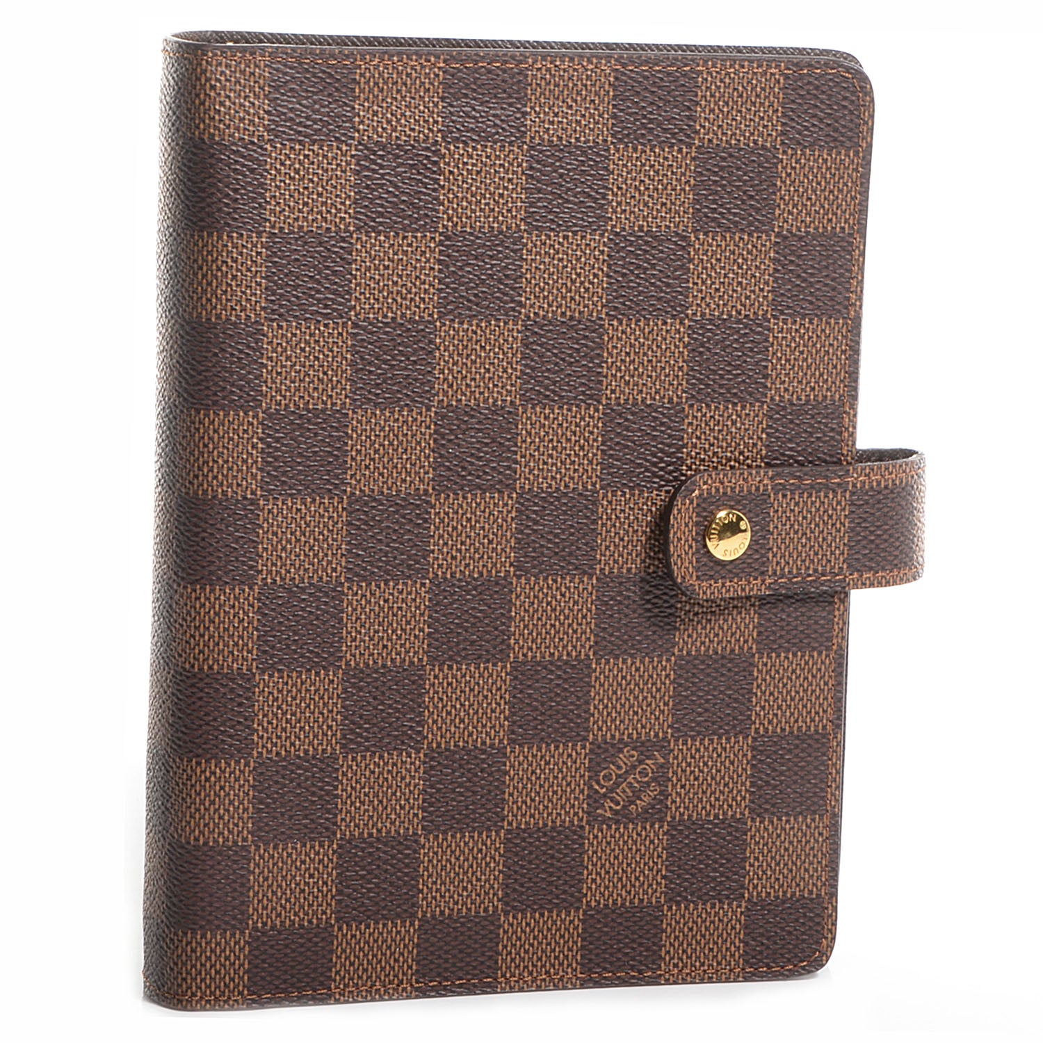 Louis Vuitton Damier Ebene Medium Ring Agenda Cover 1 of 7