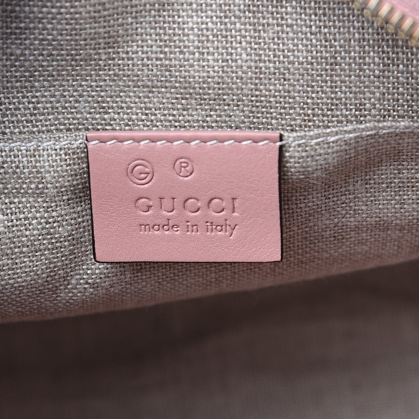 Soft Microguccissima Mini Bree Messenger Bag Soft Pink