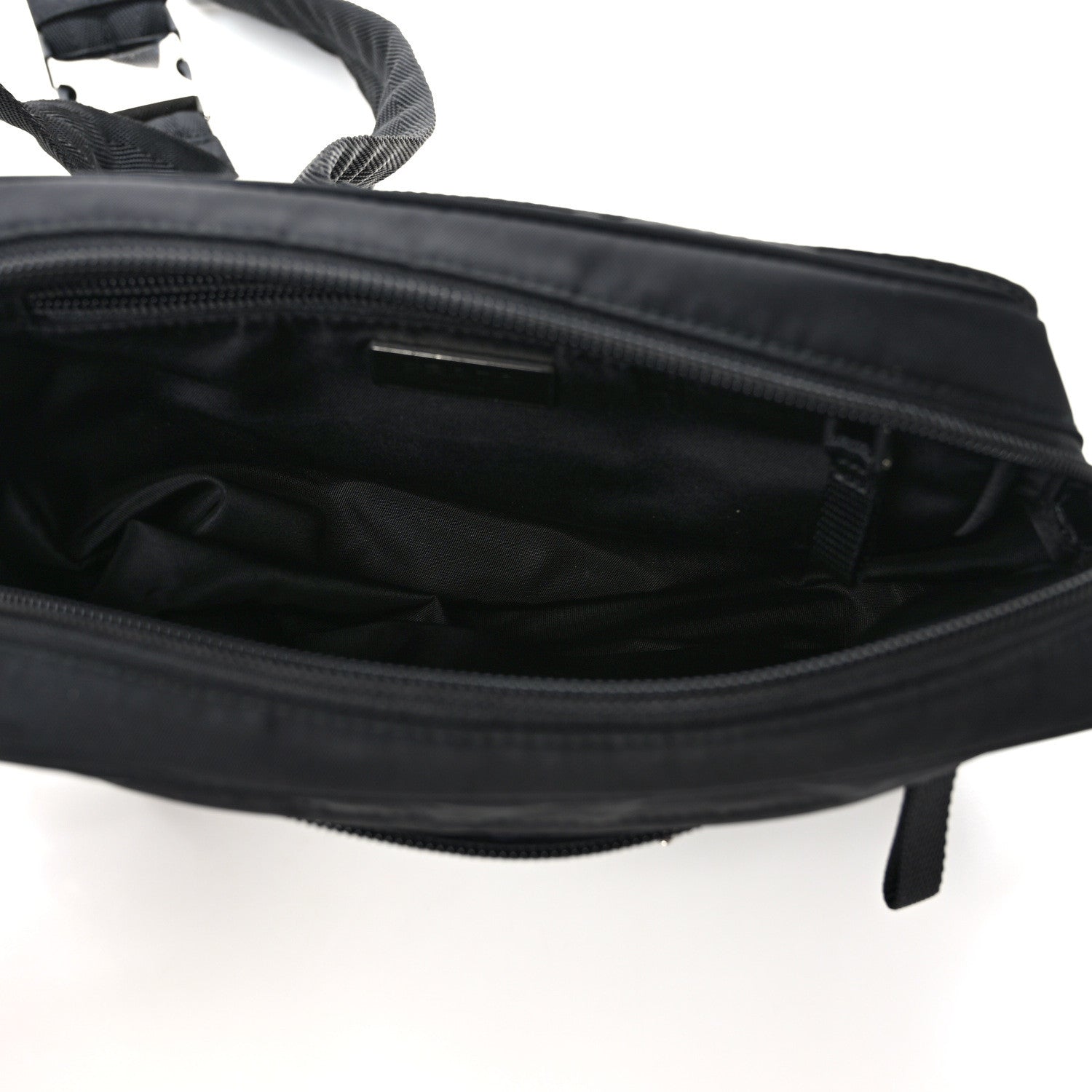 Prada Tessuto Nylon Montagna Belt Bag Black 5 of 10