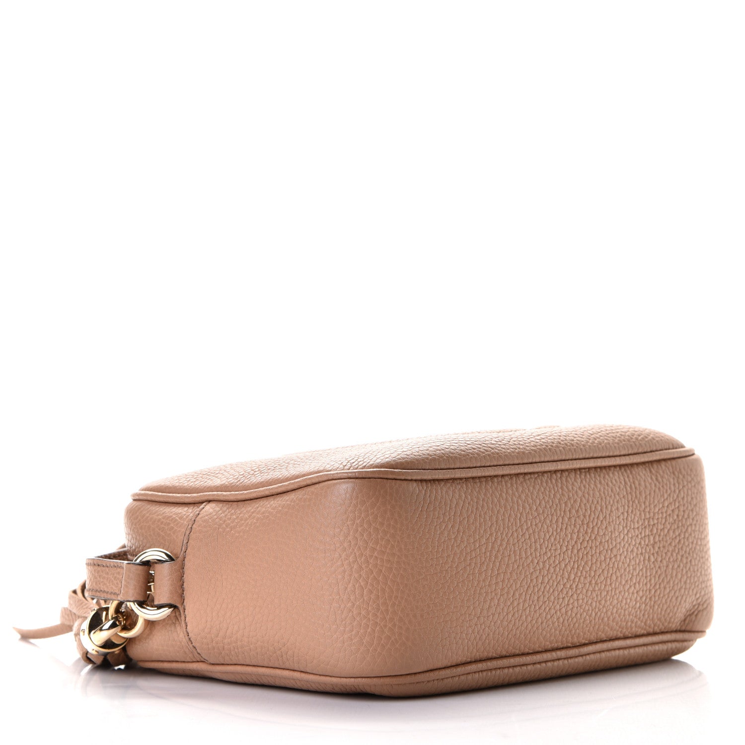 Gucci Pebbled Calfskin Small Soho Disco Bag Camelia 3 of 5