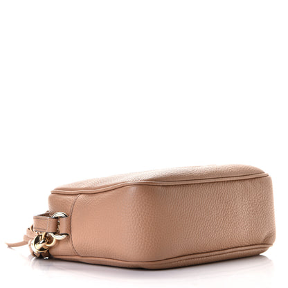 Gucci Pebbled Calfskin Small Soho Disco Bag Camelia 3 of 5