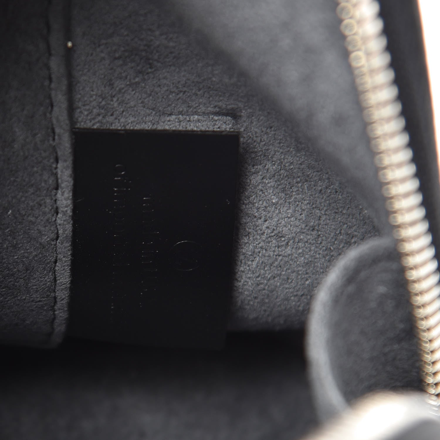 Louis Vuitton Epi Alma BB Black 6 of 12