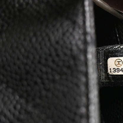 Chanel Caviar Quilted Grand Shopping Tote GST Black 7 of 10