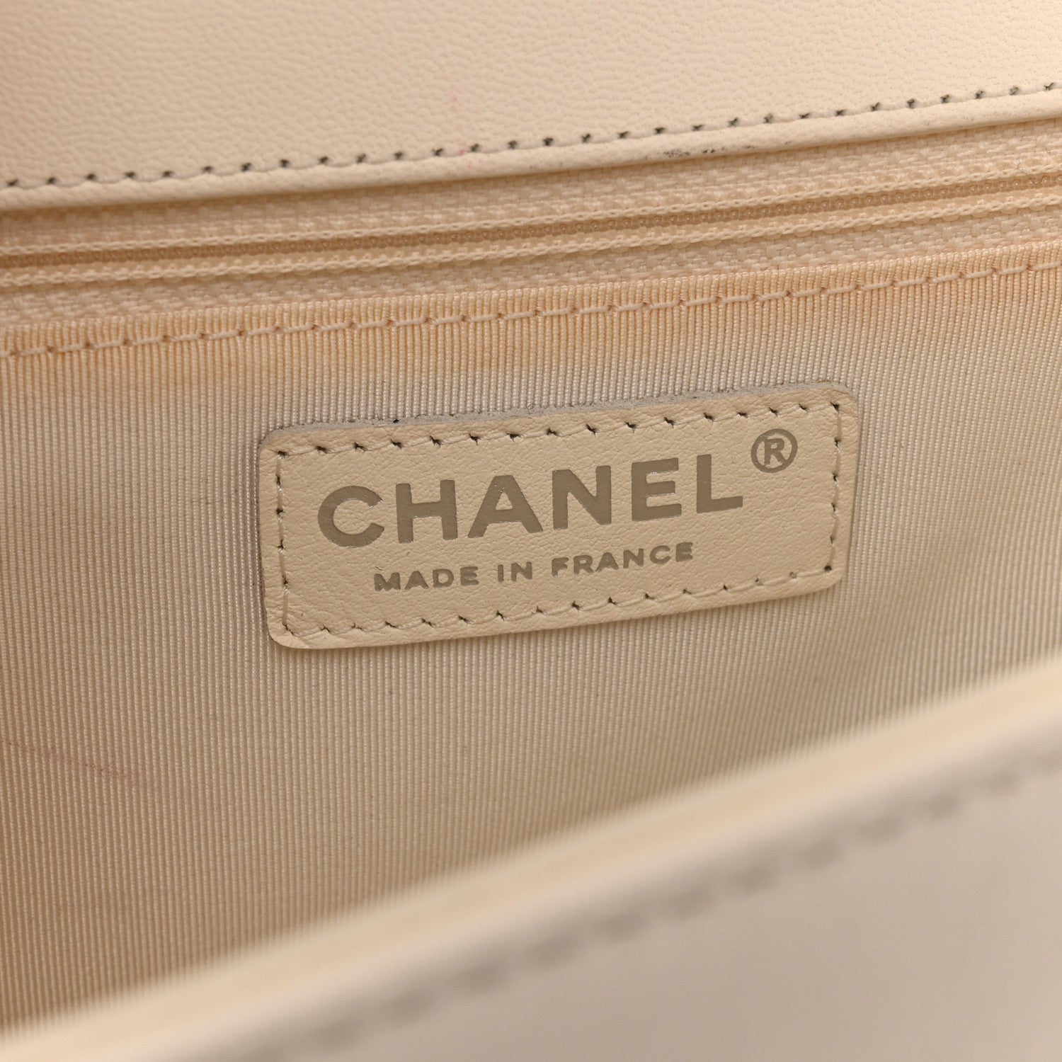 Chanel Calfskin Quilted New Medium Boy Flap White 6 of 10