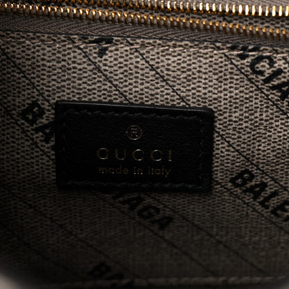 Balenciaga X GUCCI GG Supreme Monogram Small Hourglass Top Handle Bag Beige Ebony 6 of 10