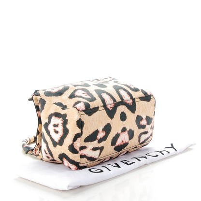Givenchy Calfskin Jaguar Print Small Pandora Beige 4 of 7