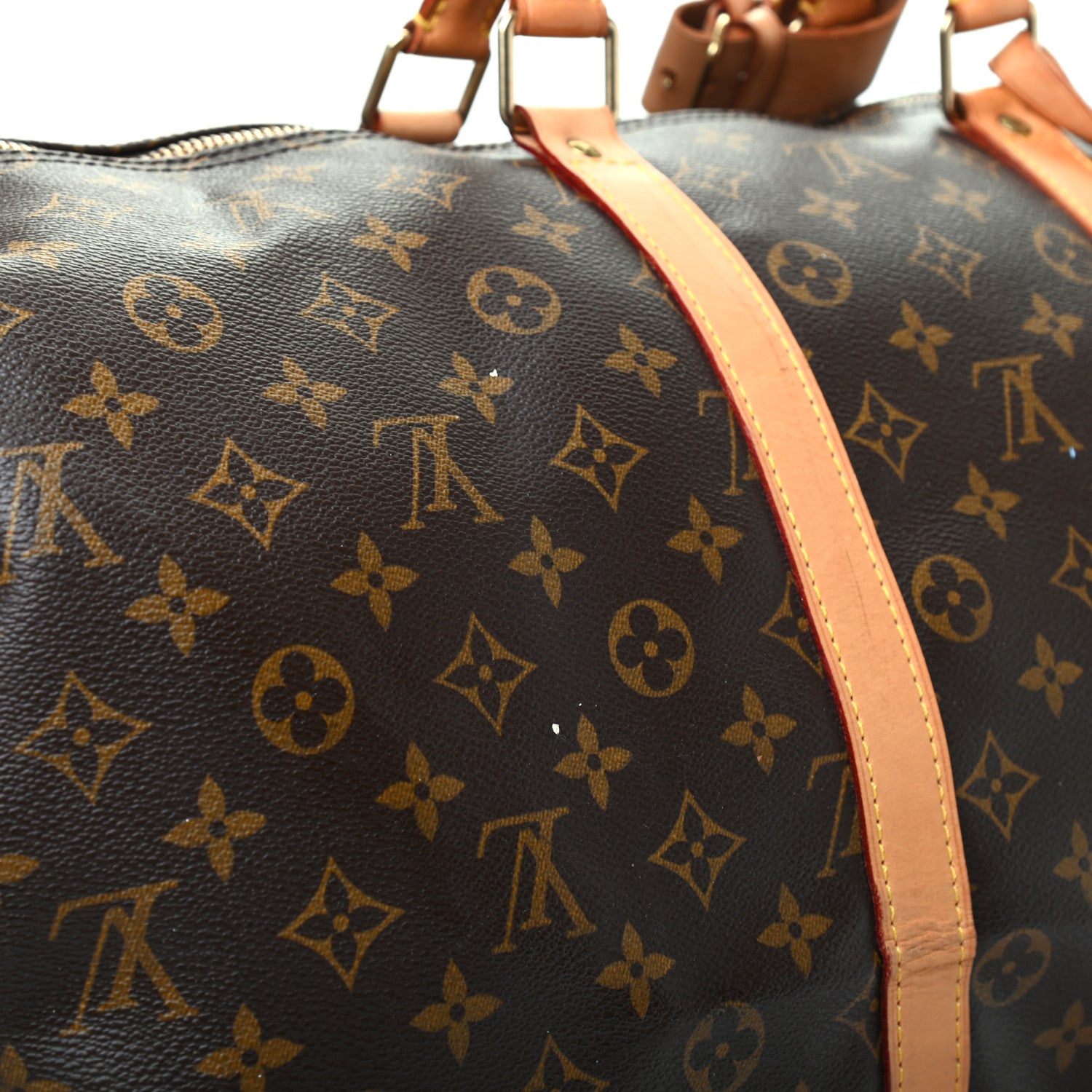 Louis Vuitton Monogram Keepall Bandouliere 55 10 of 12