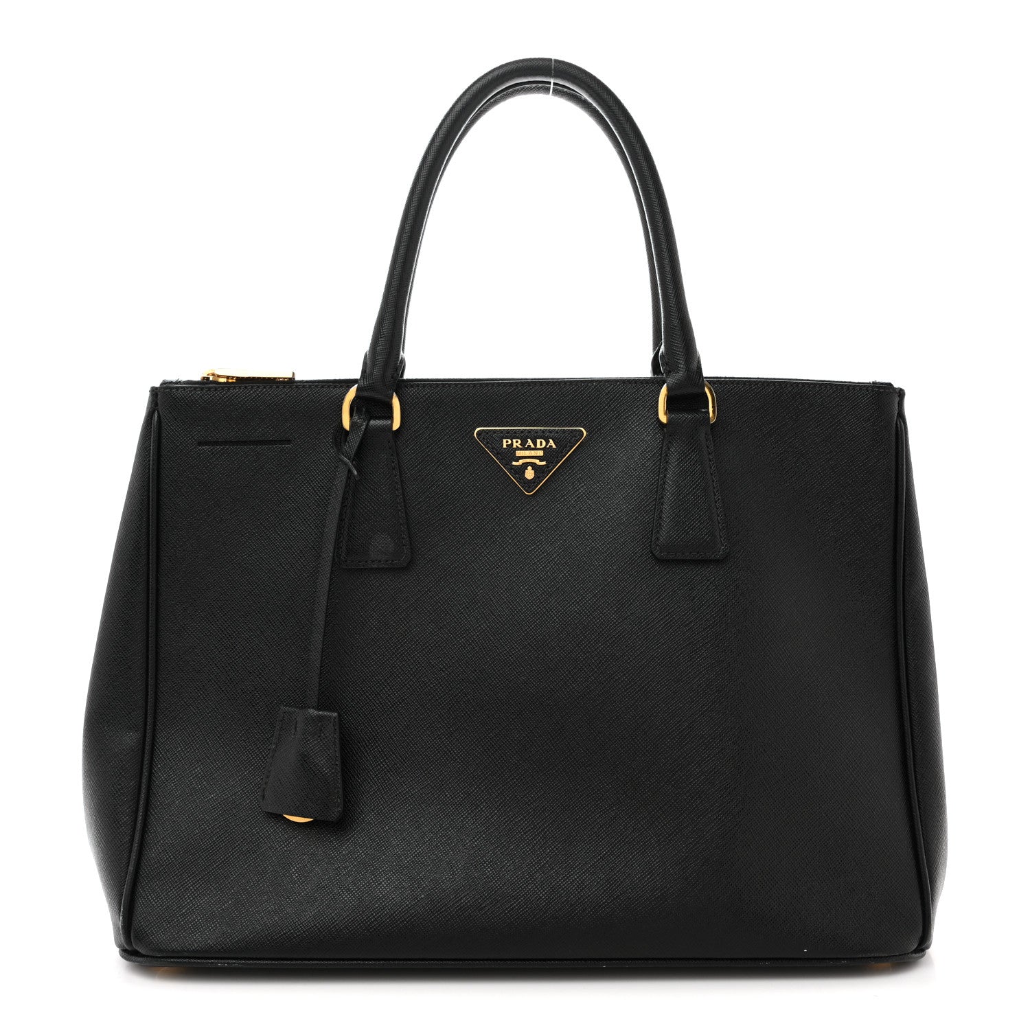 Prada Saffiano Lux Medium Galleria Double Zip Tote Black 1 of 18