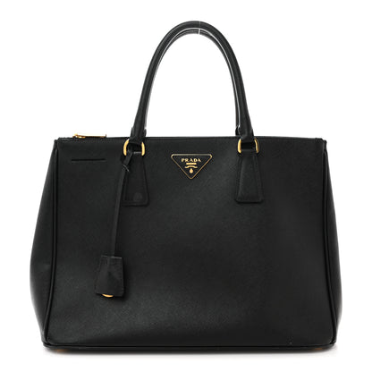 Prada Saffiano Lux Medium Galleria Double Zip Tote Black 1 of 18