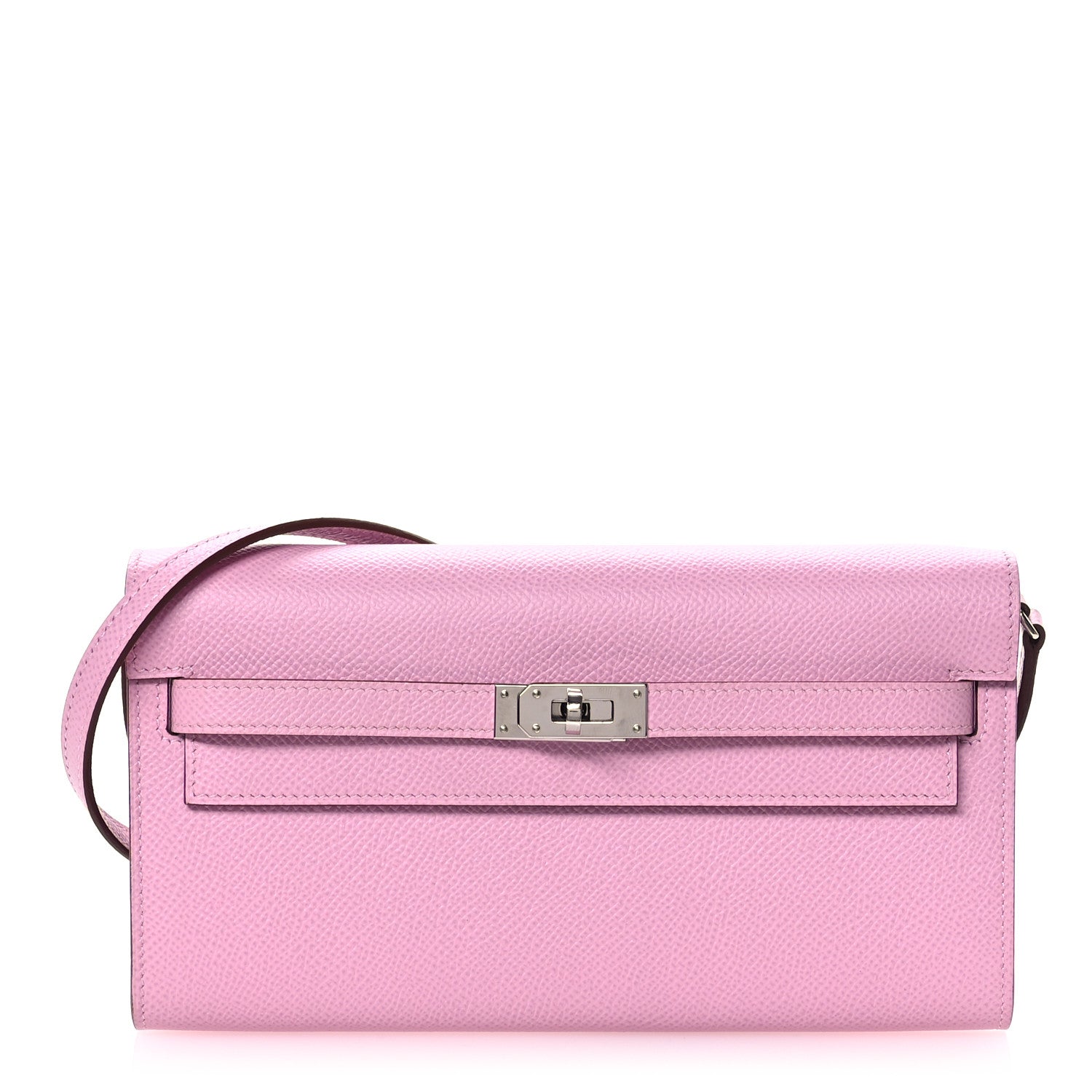 Hermes Epsom Kelly To Go Wallet Mauve Sylvestre 1 of 9