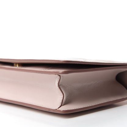 Givenchy Goatskin Quilted GV3 Strap Wallet Pale Pink 7 of 11