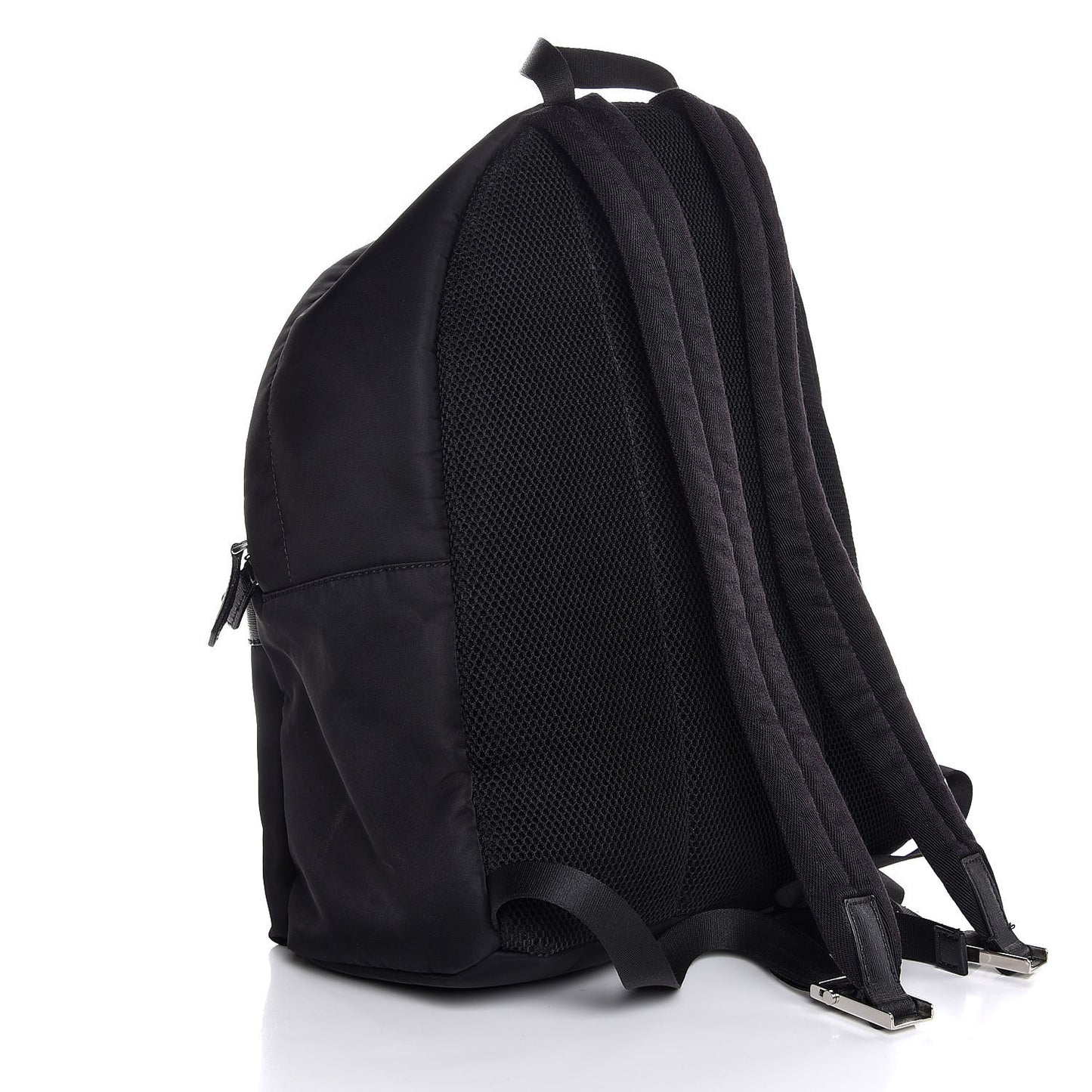 Nylon Vitello Elite Monster Eyes Rounded Backpack Black Yellow