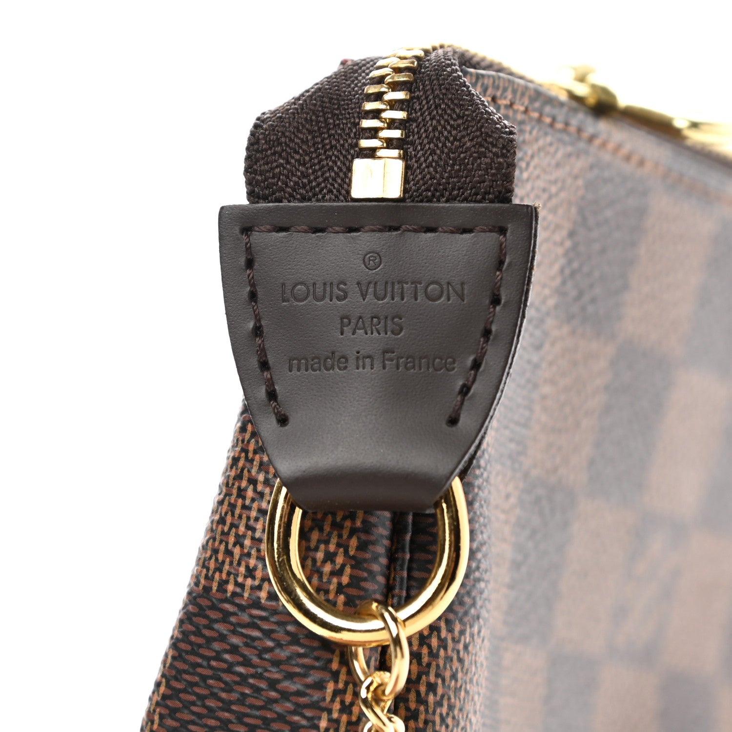 Louis Vuitton Damier Ebene Mini Pochette Accessories 6 of 7
