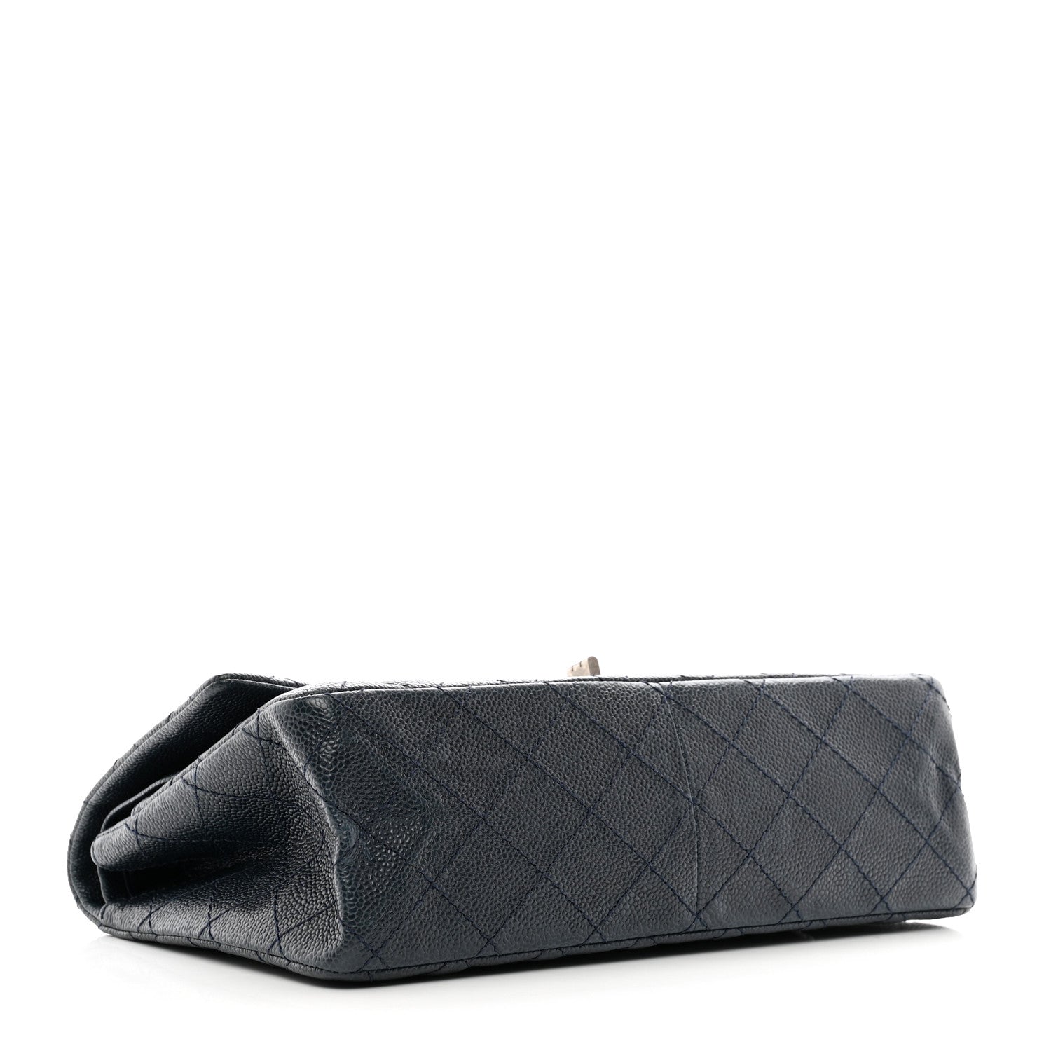 Chanel Caviar Quilted 2.55 Reissue 226 Flap Navy Blue 4 of 14