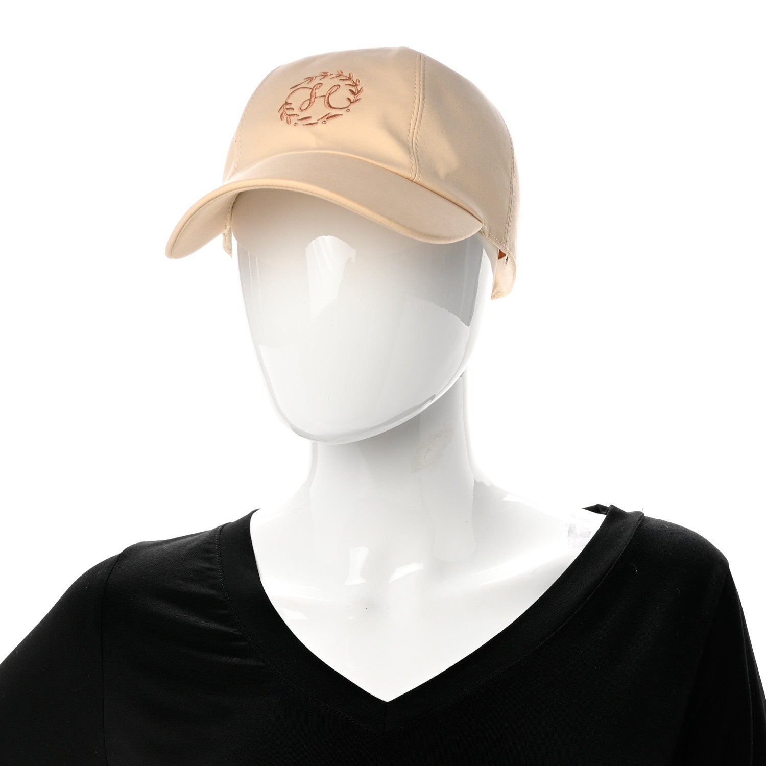 Hermes Cotton Davis H Primavera Cap 59 White Creme 2 of 8