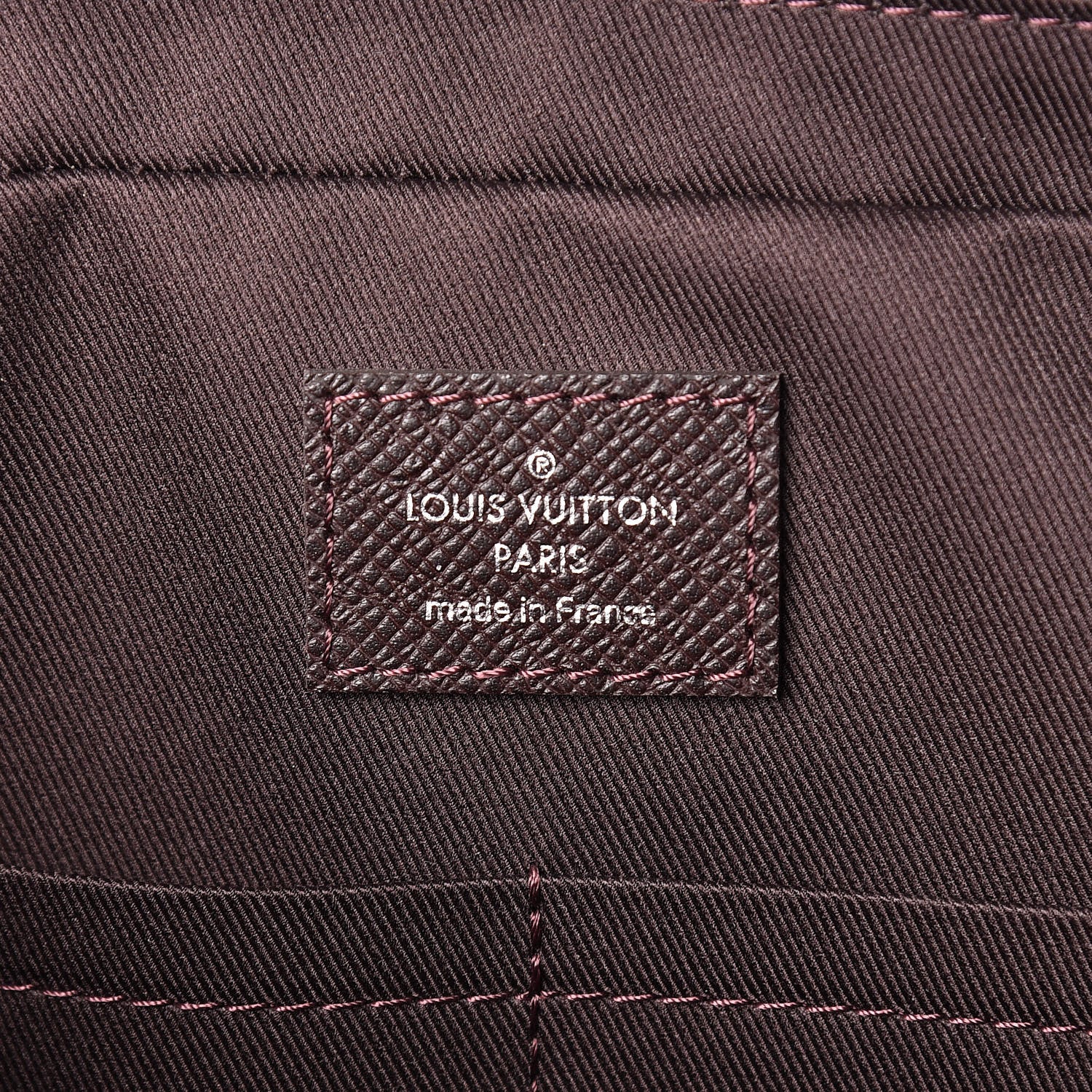 Louis Vuitton Taiga Porte Documents Voyage PM Acajou 7 of 11