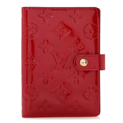 Louis Vuitton Vernis Small Ring Agenda Cover Pomme D'Amour 1 of 9