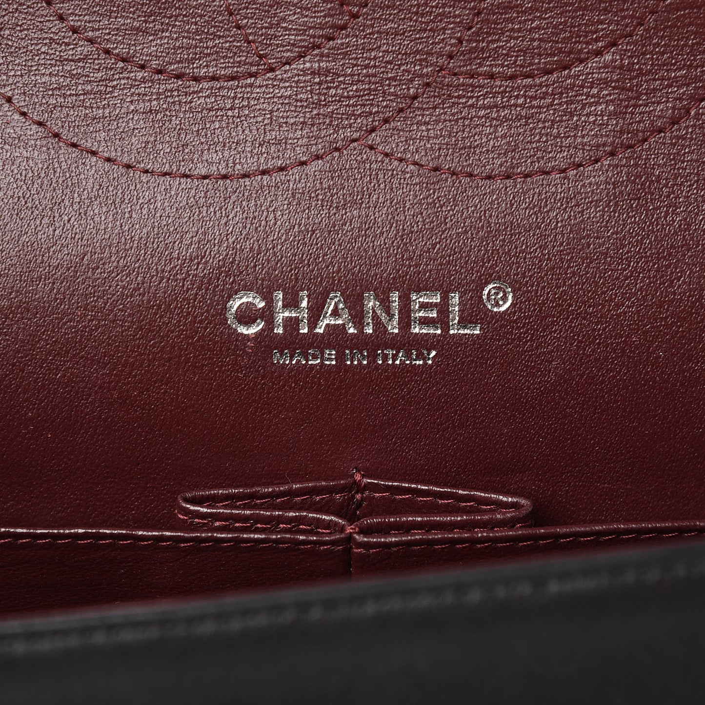 Lambskin Quilted Jumbo Double Flap Black