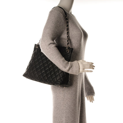 Chanel Caviar Quilted Easy Zip Tote Black 2 of 12