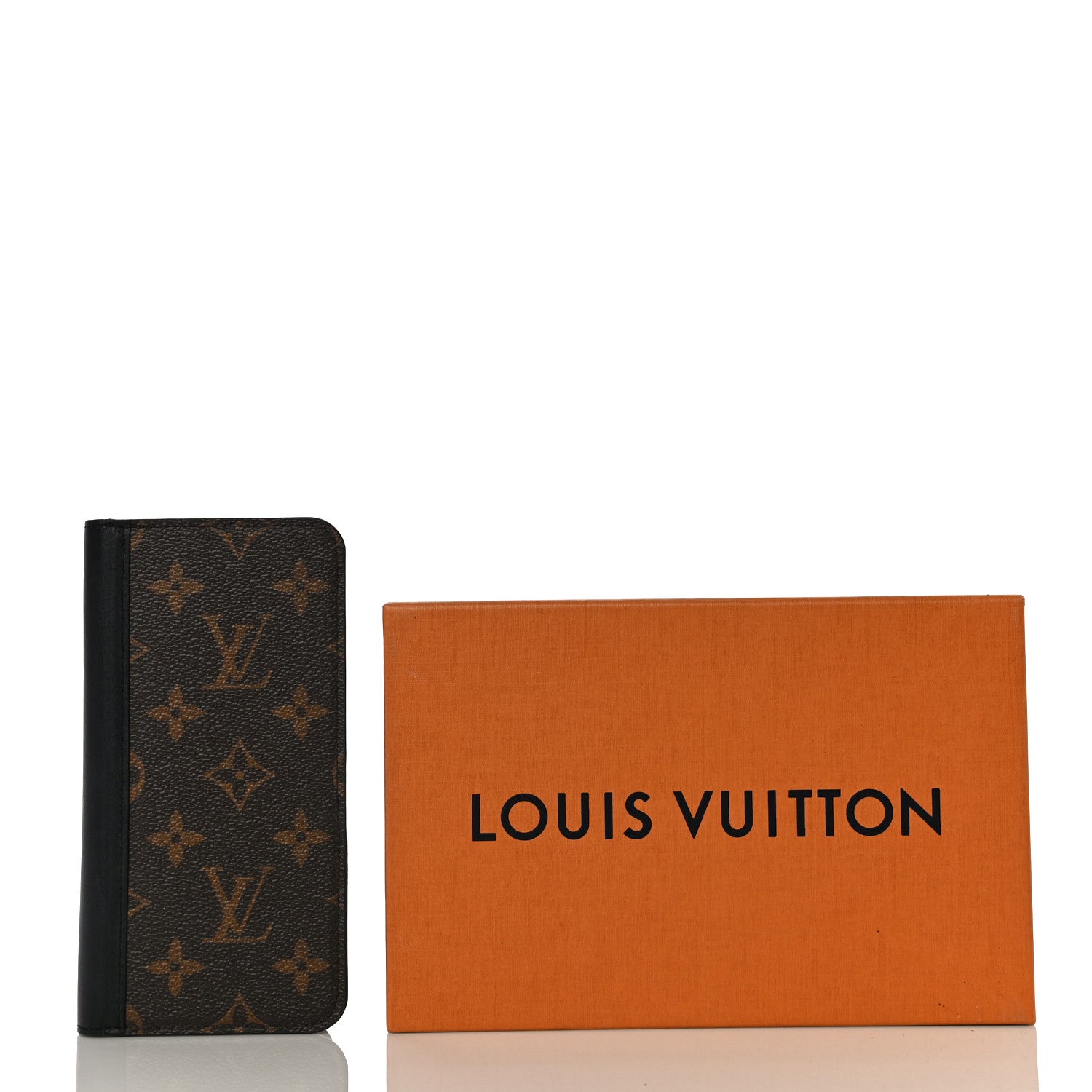 Louis Vuitton Monogram iPhone XS Max Folio Case Black 16 of 16